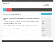 Tablet Screenshot of nationalbiketyres.co.uk